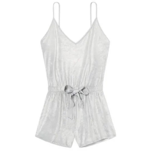 Victoria's Secret Other - Victoria’s Secret Crushed Velvet Romper